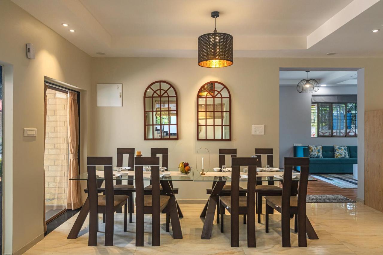 Saffronstays Riverfront Manor, 5-Bdr Pool Villa By Pej River Karjat Bagian luar foto