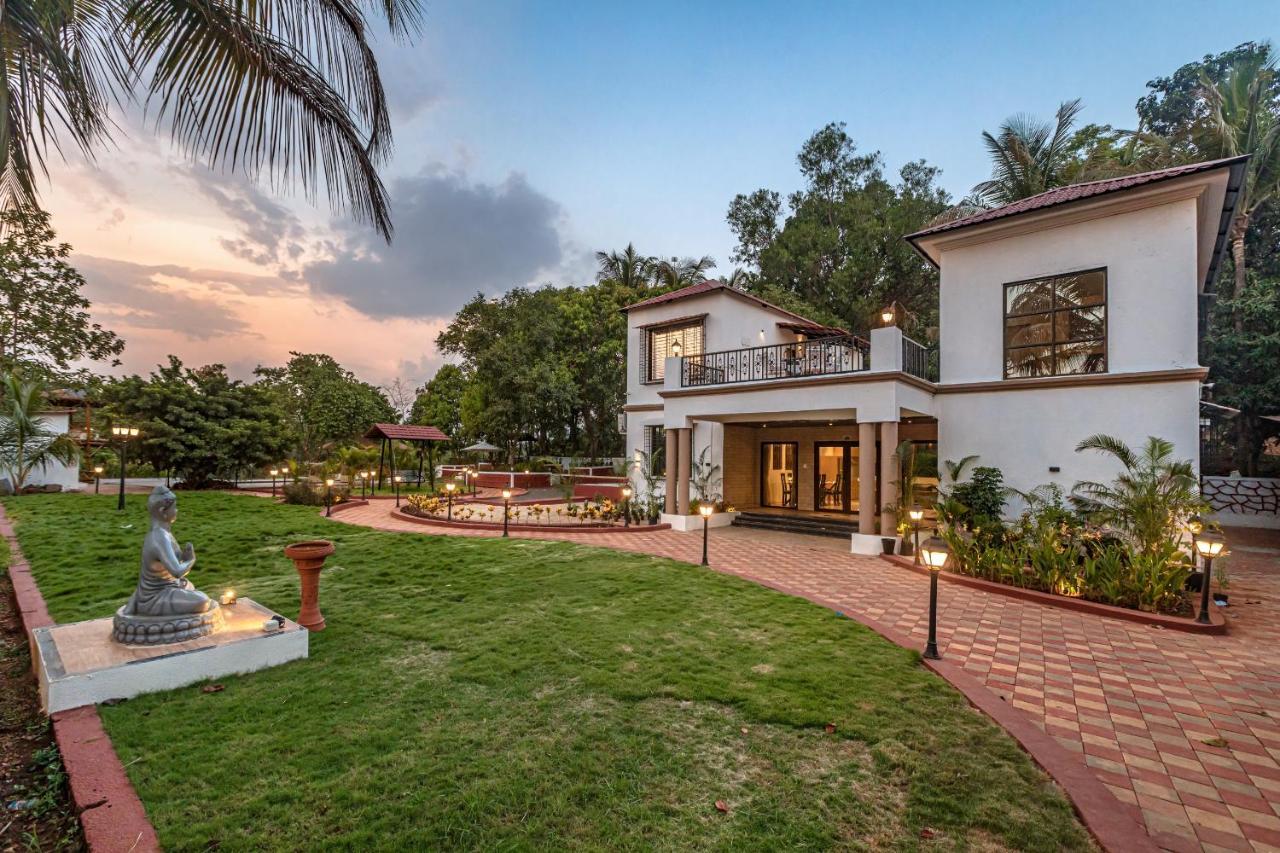 Saffronstays Riverfront Manor, 5-Bdr Pool Villa By Pej River Karjat Bagian luar foto